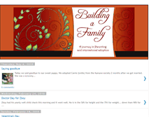 Tablet Screenshot of buildafamily.blogspot.com