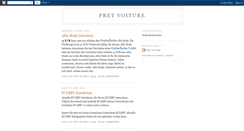 Desktop Screenshot of pret-voiture.blogspot.com