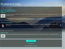 Tablet Screenshot of elcristaldelarazon.blogspot.com