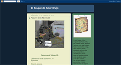 Desktop Screenshot of elbosquedeamorbrujo.blogspot.com
