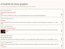 Tablet Screenshot of elmaletindemarypoppins.blogspot.com