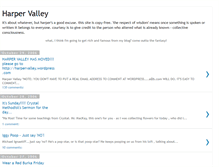 Tablet Screenshot of harper-valley.blogspot.com