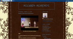 Desktop Screenshot of mcmemos.blogspot.com