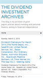 Mobile Screenshot of dividend4life.blogspot.com