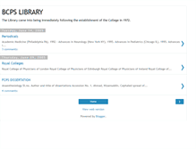 Tablet Screenshot of bcpslibrary.blogspot.com