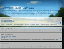 Tablet Screenshot of governmentfundedhealthcare.blogspot.com