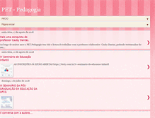 Tablet Screenshot of pedagogiaufcg.blogspot.com