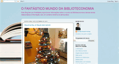Desktop Screenshot of ofantasticomundodabiblioteconomia.blogspot.com