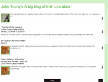 Tablet Screenshot of abigblogofirishliterature.blogspot.com