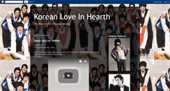 Desktop Screenshot of koreanloveinhearth.blogspot.com