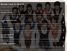 Tablet Screenshot of koreanloveinhearth.blogspot.com