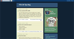 Desktop Screenshot of fifa08tipsblog.blogspot.com