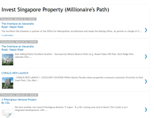Tablet Screenshot of investsingaporeproperty.blogspot.com