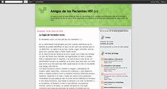 Desktop Screenshot of amigospacienteshiv.blogspot.com