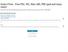 Tablet Screenshot of grab4free.blogspot.com