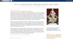 Desktop Screenshot of noalcolegiodehistoriadores.blogspot.com