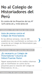 Mobile Screenshot of noalcolegiodehistoriadores.blogspot.com