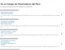 Tablet Screenshot of noalcolegiodehistoriadores.blogspot.com