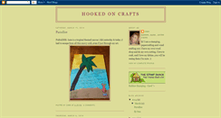 Desktop Screenshot of cindi-hookedoncrafts.blogspot.com