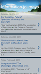 Mobile Screenshot of informationjourneys.blogspot.com