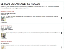 Tablet Screenshot of clubmujeresreales.blogspot.com