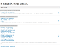 Tablet Screenshot of evolucionindigoscristal.blogspot.com