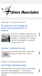 Mobile Screenshot of masartesmarciales.blogspot.com