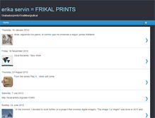 Tablet Screenshot of erikaservinfrikalprints.blogspot.com