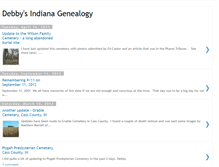 Tablet Screenshot of debbysindianagenie.blogspot.com