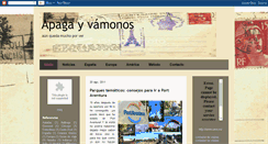 Desktop Screenshot of apagaivamonos.blogspot.com