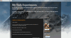 Desktop Screenshot of mytecexp.blogspot.com
