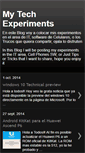 Mobile Screenshot of mytecexp.blogspot.com