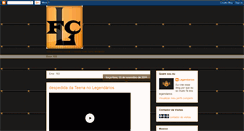Desktop Screenshot of fadoslegendarios.blogspot.com