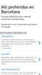 Mobile Screenshot of mispreferidosenbarcelona.blogspot.com