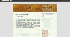 Desktop Screenshot of elcirculovisual.blogspot.com