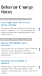 Mobile Screenshot of behaviorchangenotes.blogspot.com
