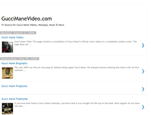 Tablet Screenshot of guccimanevideo.blogspot.com