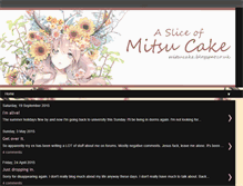 Tablet Screenshot of mitsucake.blogspot.com