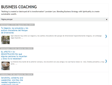 Tablet Screenshot of businesscoachingconesther.blogspot.com