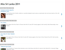 Tablet Screenshot of misssrilanka2011.blogspot.com