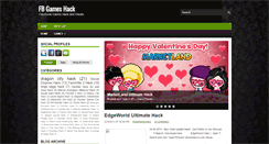 Desktop Screenshot of fb-games-hacker.blogspot.com