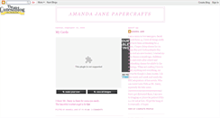 Desktop Screenshot of amandajaneanderson.blogspot.com