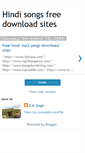 Mobile Screenshot of hindisongsfreedownloads.blogspot.com