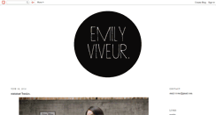 Desktop Screenshot of emilyviveur.blogspot.com