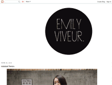 Tablet Screenshot of emilyviveur.blogspot.com