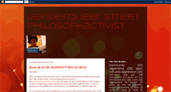 Desktop Screenshot of philosophactivist.blogspot.com