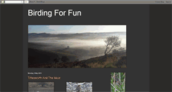 Desktop Screenshot of birding4fun.blogspot.com