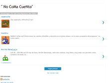 Tablet Screenshot of nocomacuento-andreita.blogspot.com