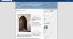 Desktop Screenshot of postcolonialtheologynetwork.blogspot.com