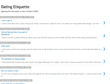 Tablet Screenshot of datingetiquette.blogspot.com